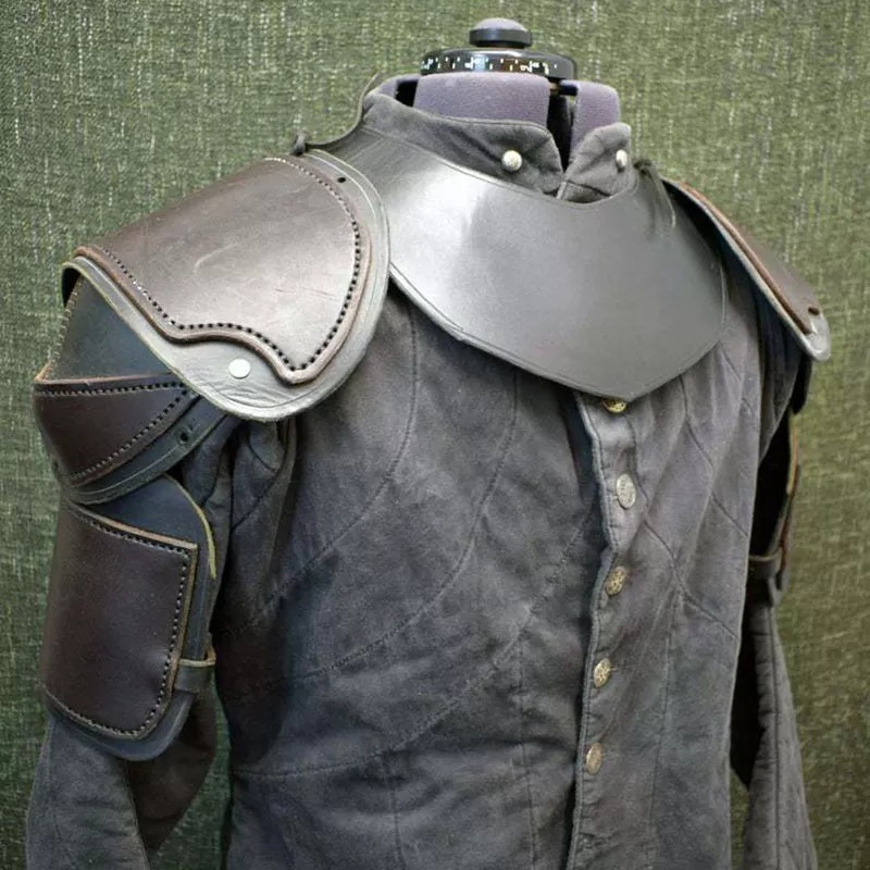 Women'S Viking Accessories - Medieval Viking Knight Warrior Shoulder Guard