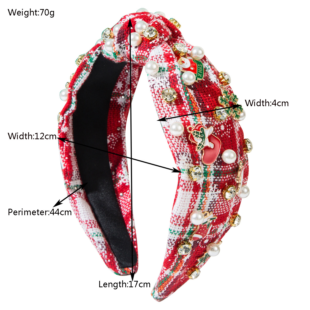 British Style Plaid Hairband R - Women'S Accessories Rainbow Shops review and price