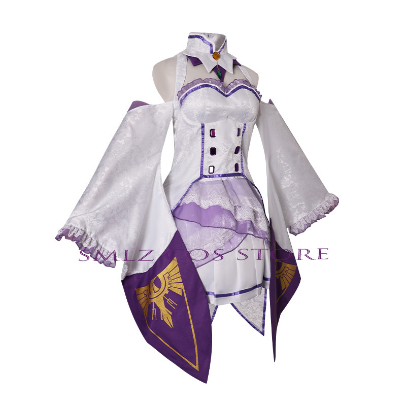 Emilia Cosplay Anime Re Zero K - Women'S Anime Accessories review and price