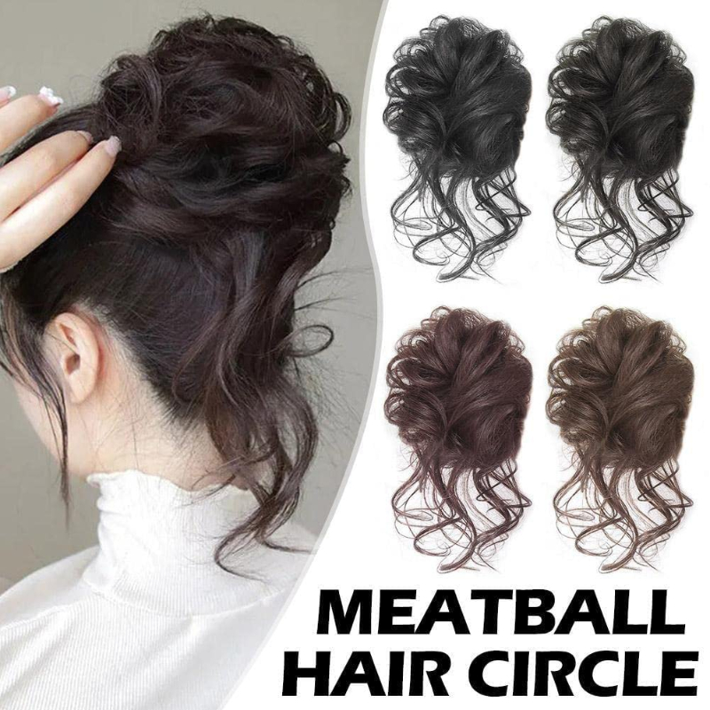 Synthetic Fashion Messy Curly  - Hair Band Elastic review and price