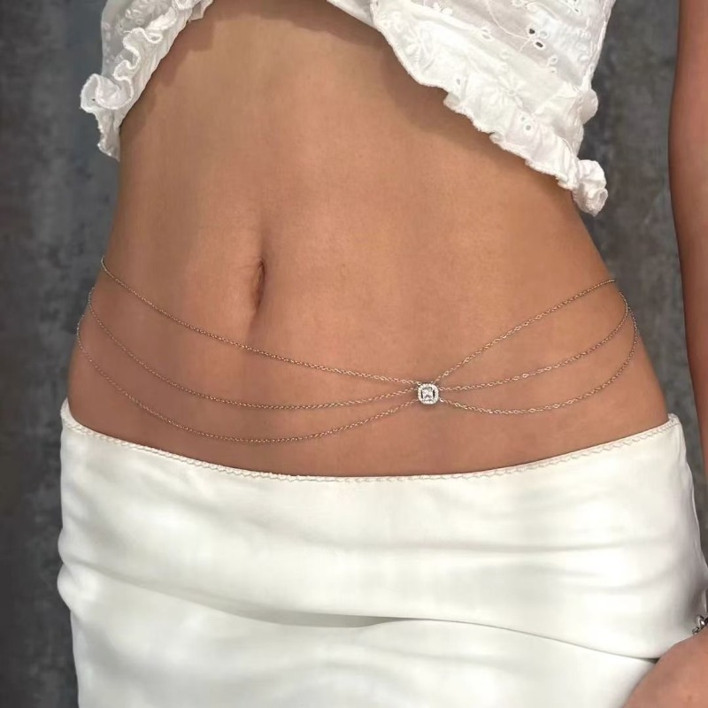 Summer  Hot Metal Waist Chain  - Women'S Jeans Accessories Chain review and price