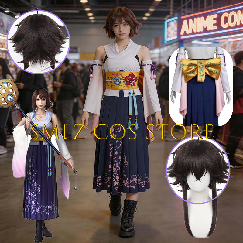Smlz FFX Yuna Cosplay Anime FF - Women'S Anime Accessories review and price