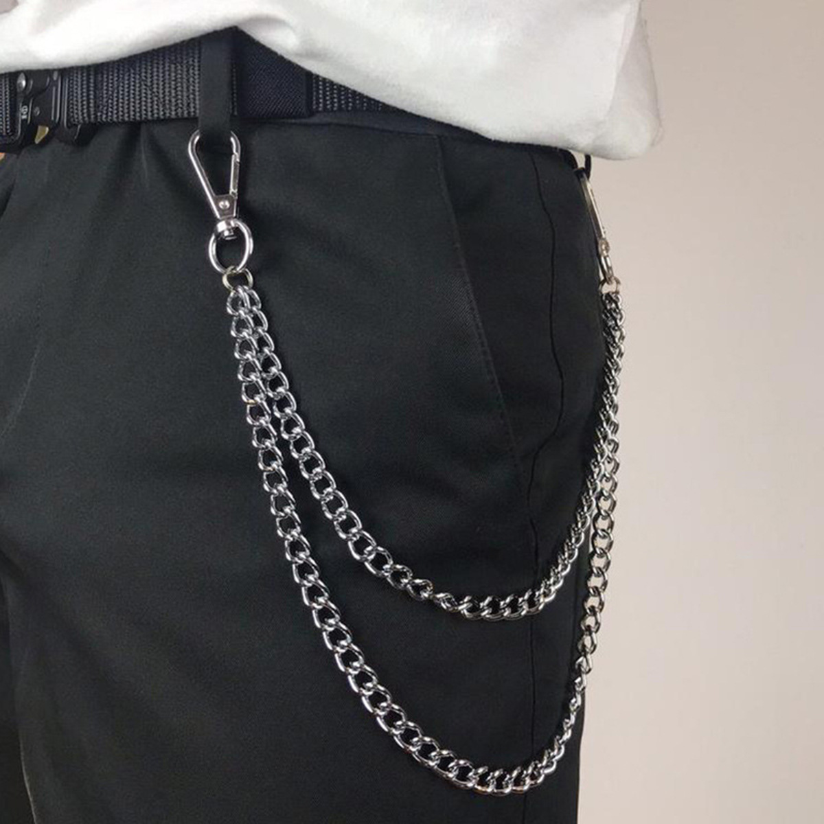 Unisex Punk Style Metal Fashio - Women'S Jeans Accessories Chain review and price