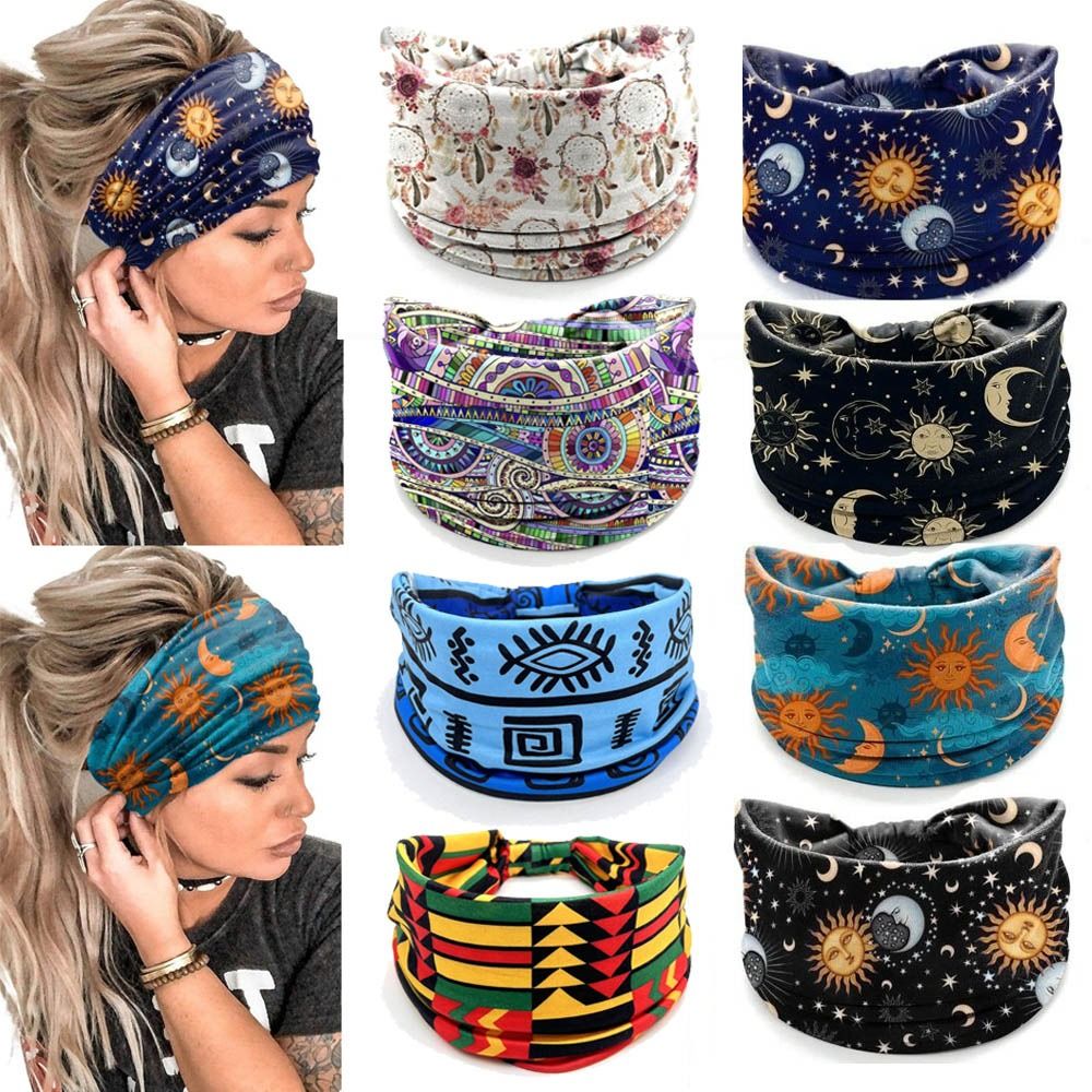 New Elastic Wide Headbands Vin - Women'S Yoga Accessories review and price