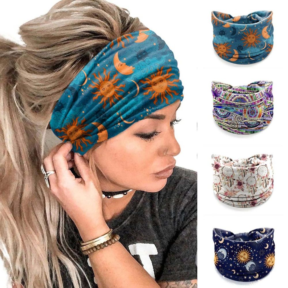 New Elastic Wide Headbands Vin - Women'S Yoga Accessories review and price
