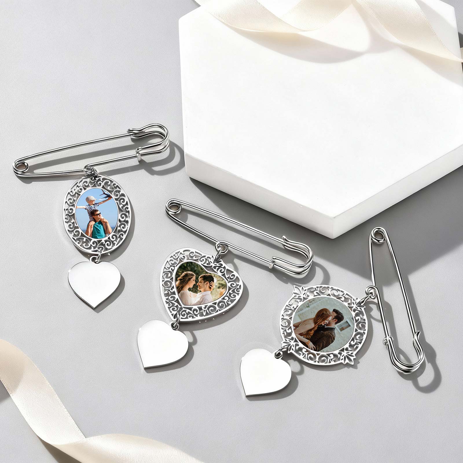 Custom Picture Badge Brooches  - Women Accessories Images review and price