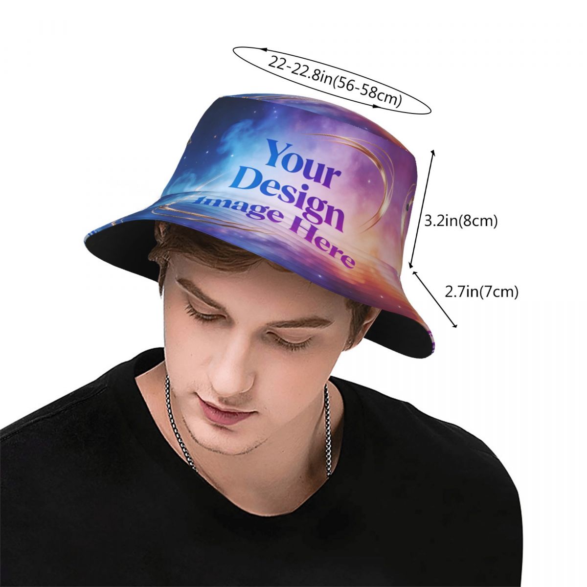 Custom Your Image Logo Bucket  - Women Accessories Images review and price