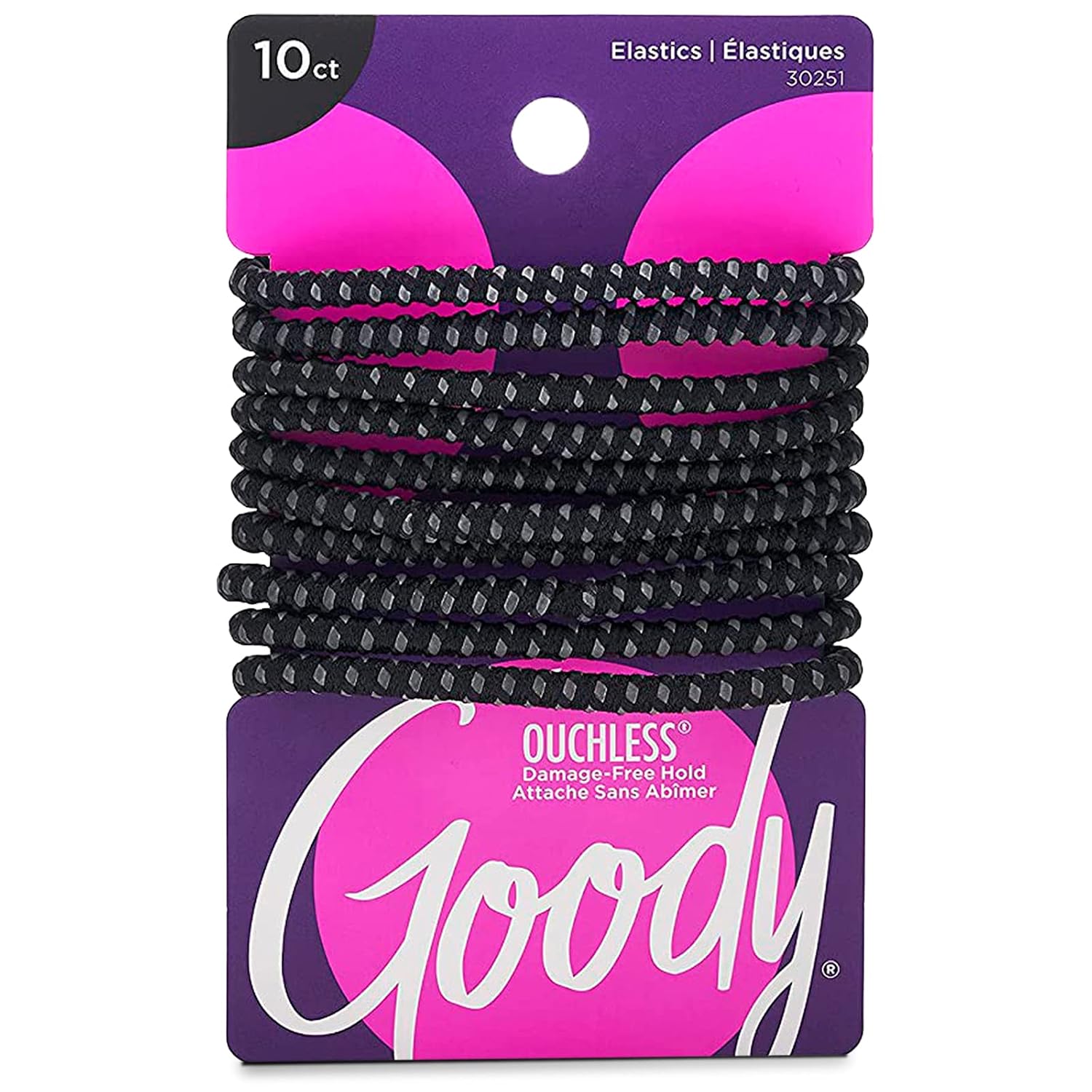 No Slip Hair Ties 10 Ct Black  - Women Accessories Images review and price