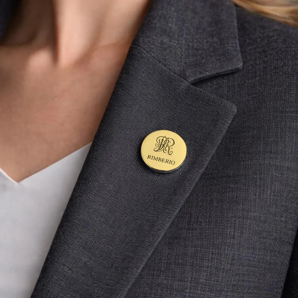 20mm Round Custom Brooch Custo - Women Accessories Images review and price
