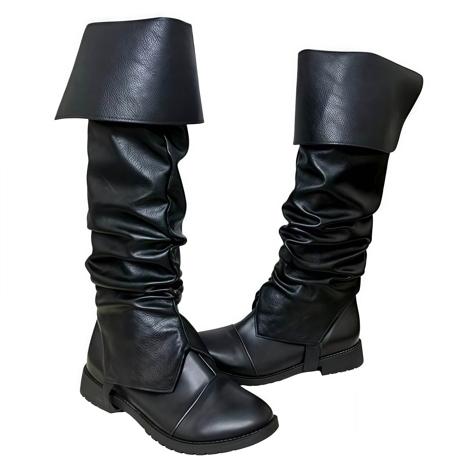 Medieval Pirate Boot Covers Ad - Women'S Viking Accessories review and price