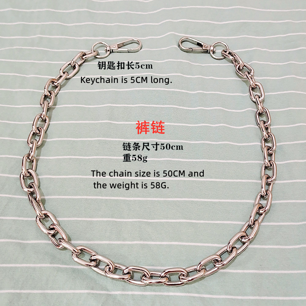 Fashion Punk Hip-hop Chain for - Women'S Jeans Accessories Chain review and price